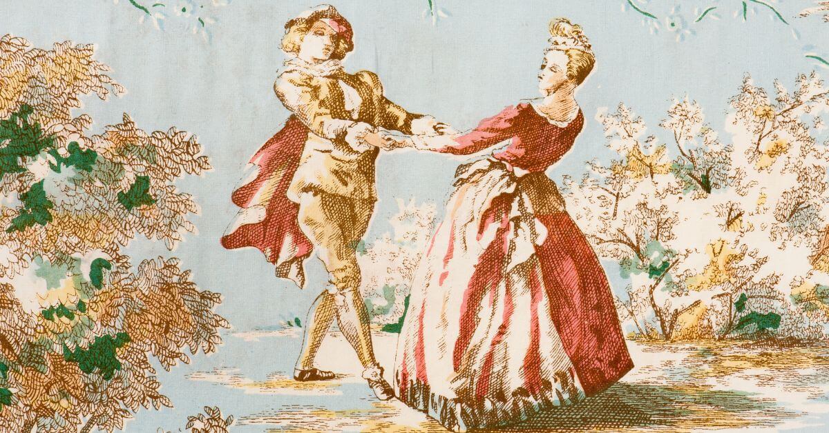 Old-school rules for dating won't work | Old classical artwork of a couple holding hands