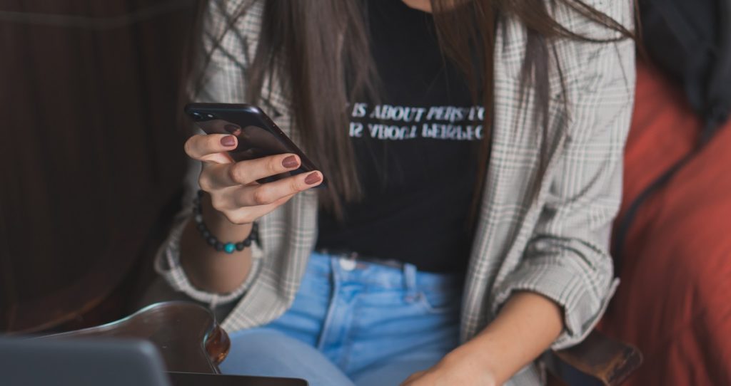 Girl Texting